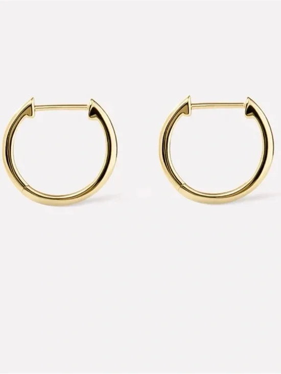 Ana Luisa Gold Huggie + Slim Hoop Set (2 Pairs) - Picture 3 of 10